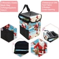 thumbnail image 2 of Santa Claus Foldable Car Trash Can with Lid and Leak-Proof Hanging Storage Bag - Trash Can for Car, Car Garbage Can, 2 of 6