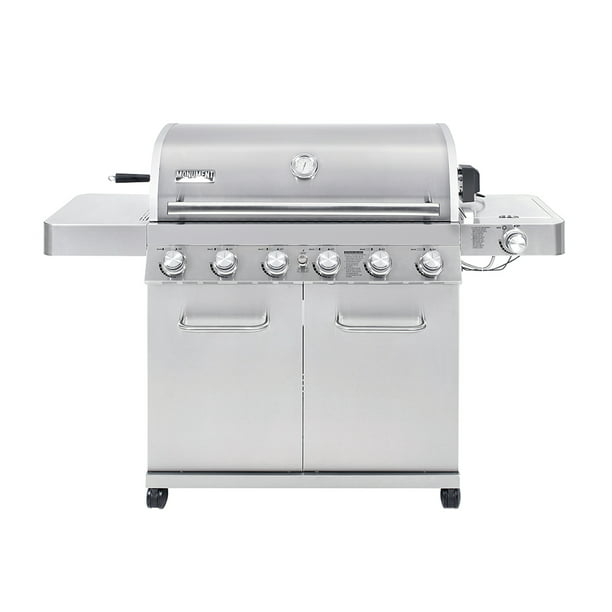 Monument Grills 77352 6-Burner Propane Gas Stainless Grill with LED ...