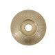 thumbnail image 1 of Kenally Rueda de molienda de carpintería de alta con orificio de 16MM, disco giratorio, herramienta de tallado de madera, herramientas de disco Herramientas eléctricas oro Gebogene 85MM Kenally TO000419-04B, 1 of 6