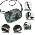 thumbnail image 3 of FORMRS Mini Crossbody Bag for Women Adjustable Shoulder Rope Travel Casual Phone Purse, Mystic Crows Pattern, 3 of 7