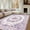 Pink, variant on 8x10 Washable Area Rugs for Living Room, Soft Low Pile Butterfly Insect Floral Printed Rug, Ultra-Thin Stain Resistant Large Indoor Carpet for Bedroom Office Dining Room, Non-Slip Easy Care, Black