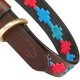 thumbnail image 2 of Weatherbeeta - Collar Polo de cuero para perro (Marrón, Verde Esmeralda, Rosa, Azul), 2 of 3
