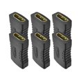 thumbnail image 1 of LAICAIW 6 Pack HDMI Coupler Gold Plated Adapter High-Speed Female to Female Resolution F/F Connector 3D 4K HDTV 1080P Support Cable Extender, 1 of 5