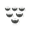 thumbnail image 3 of ZAXARRA Nippies Nipple Cover Solid Color Floral Lace Self-Adhesive Breast Lift Disposable Chest Sticker for Women, 3 of 6