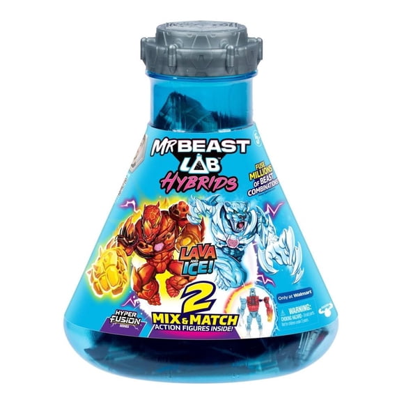 Set de Juego Adventure Force Mr Beast Lab Híbridos Fire & Ice