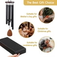 thumbnail image 3 of Blue Metal Windchime Aluminum Windbell Wind Chimes Home Decoration, 3 of 5