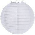 thumbnail image 2 of SODIAL(R) Blanc Lanterne/lampe en Papier Chinois/japonais 8" de Diamètre, 2 of 5