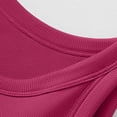 thumbnail image 7 of VV AVEORS Camisole Tops For Women Built In Bra Summer Trendy Casual Padded Tank Ribbed Basic Shelf Bra Tank Tops Workout Yoga Shirts Hot Pink XL, 7 of 7