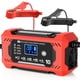 thumbnail image 1 of Cargador de Batería para Auto, Batería Inteligente de 12V 10A, Cargador de Goteo, Mantenedor de Batería Automotriz de 12V, Desulfatador con Compensación de Temperatura para Auto, Camión, Motocicleta,, 1 of 8