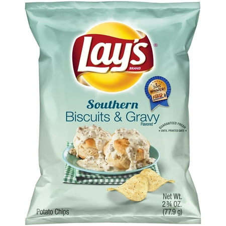 Lay's Southern Biscuits and Gravy Potato Chips 2.75 oz. Bag