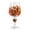 F - 18.3 cm, variant on Autumn Goblet Cup With Fall Character Design, Decorative Glass Tumbler For Thanksgiving Table, Fall Glassware For Party And Home Use,18.3 Cm