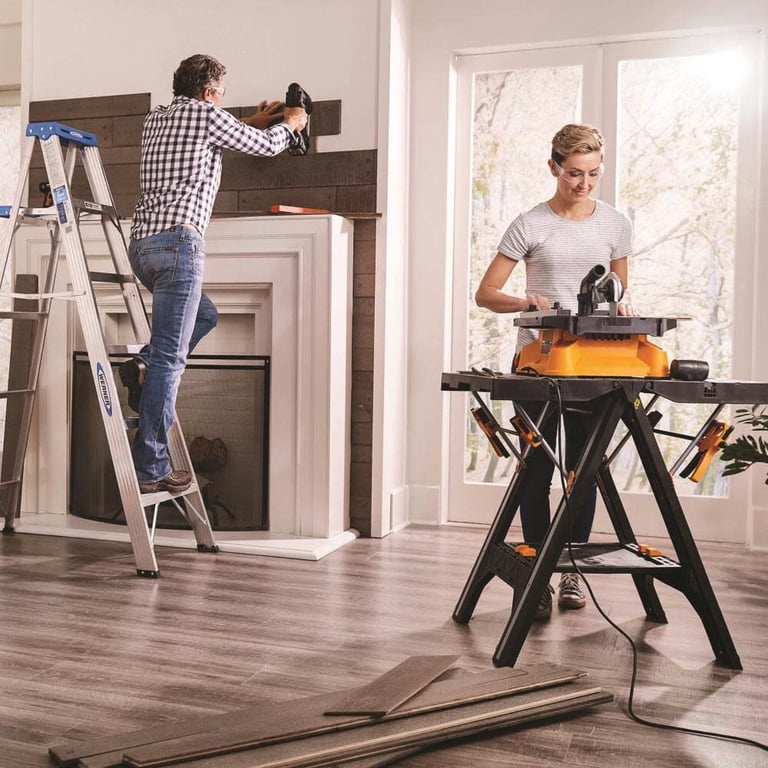WORX, BladeRunner Tabletop Saw, WX572L, Portable Compact Design