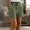 Green, variant on Shorts for Women Versatile Everyday Women's Shorts With High Rise Fit And Convenient Pockets For Casual Daily Wear Beige L