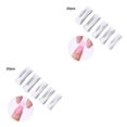thumbnail image 4 of relayinert 20/100pcs Fingernails False Nails Artificial Transparent Full Cover 20pcs&clear 2Set, 4 of 6