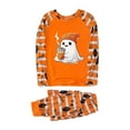 thumbnail image 4 of Luxalzxs Halloween Family Pajamas Sets Casual Long Sleeve Baggy T-Shirt Top and Elastic Pants Matching PJ Set Sleepwear Loungewear Two-Piece Set, 4 of 4