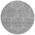 thumbnail image 2 of Addison Rugs Chantille Indoor/Outdoor Transitional Geometric Gray Washable Round Rug, 8' x 8', 2 of 6