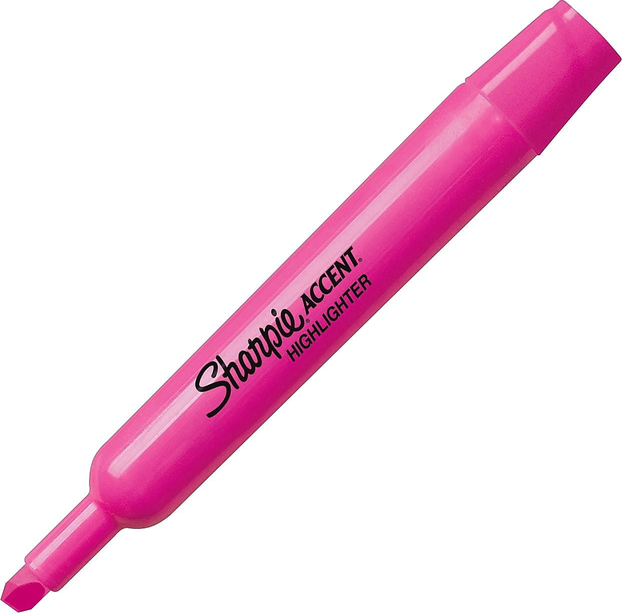 Sharpie Accent TankStyle Highlighters Chisel Tip Fluorescent Pink