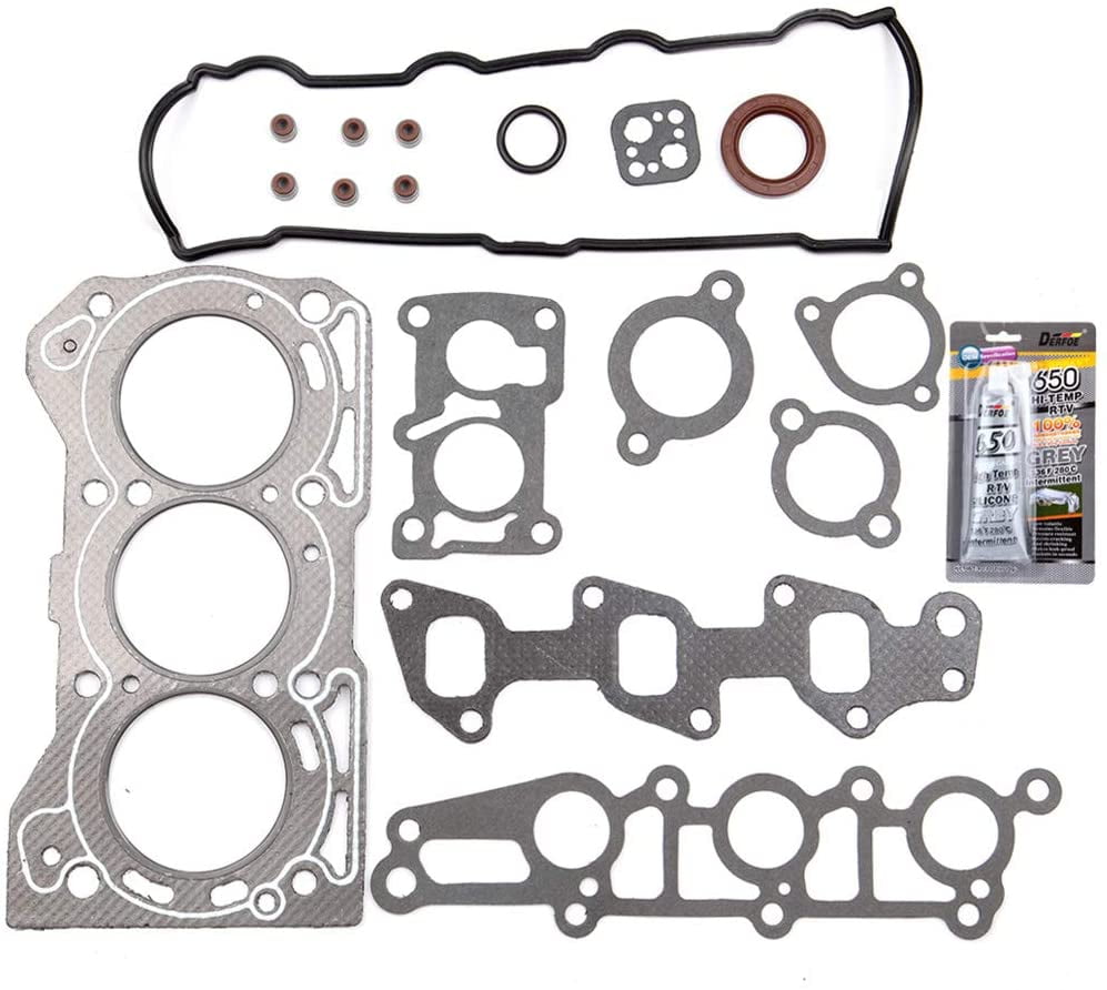 SCITOO Compatible with Head Gasket Kit Fits 89-00 Chevrolet Metro Geo Metro 1.0L L3 SOHC 6v VIN Code 6