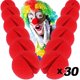 thumbnail image 2 of Lote de esponjas de juguete para adultos y niños, nariz de payaso, nariz de Joker roja redonda, accesorios de decoración de fiesta de disfraces de Halloween, Navidad y Carnaval, 2 of 4