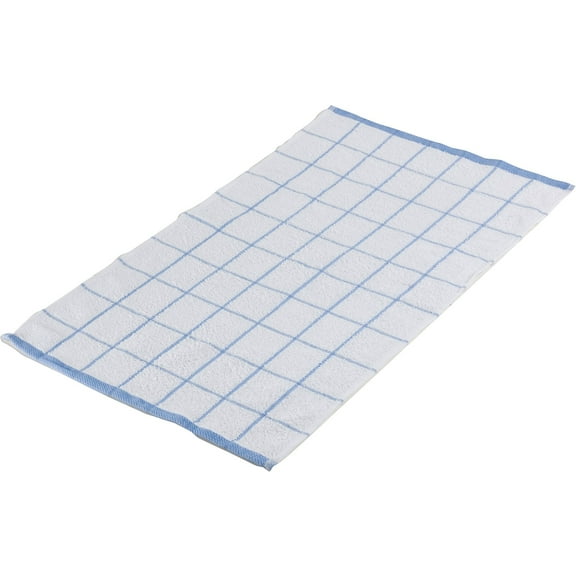 Monarch Brands Terry Kitchen Towel 25" x 15" Blue 12/Pk KT-BLUE