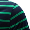thumbnail image 4 of BOBOGOJP Polo Homme Ajusté T-Shirts Polo de Golf Mode Imprimé (Vert,TTG), 4 of 5