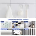 thumbnail image 5 of Aweshock Perchas para cuadros sin clavos, 20 paquetes, ganchos de pared autoadhesivos sin clavos, colgadores para cuadros de pared resistentes, carga máxima de 13 libras, 5 of 5