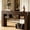Dark brown, variant on GOCAPTAIN 63" Farmhouse Console Table Sofa Table – Rustic Wood Grain Narrow Entryway Accent with Multi-Tier Storage, Sturdy for Living Room, Hallway, or Foyer – Dark Brown