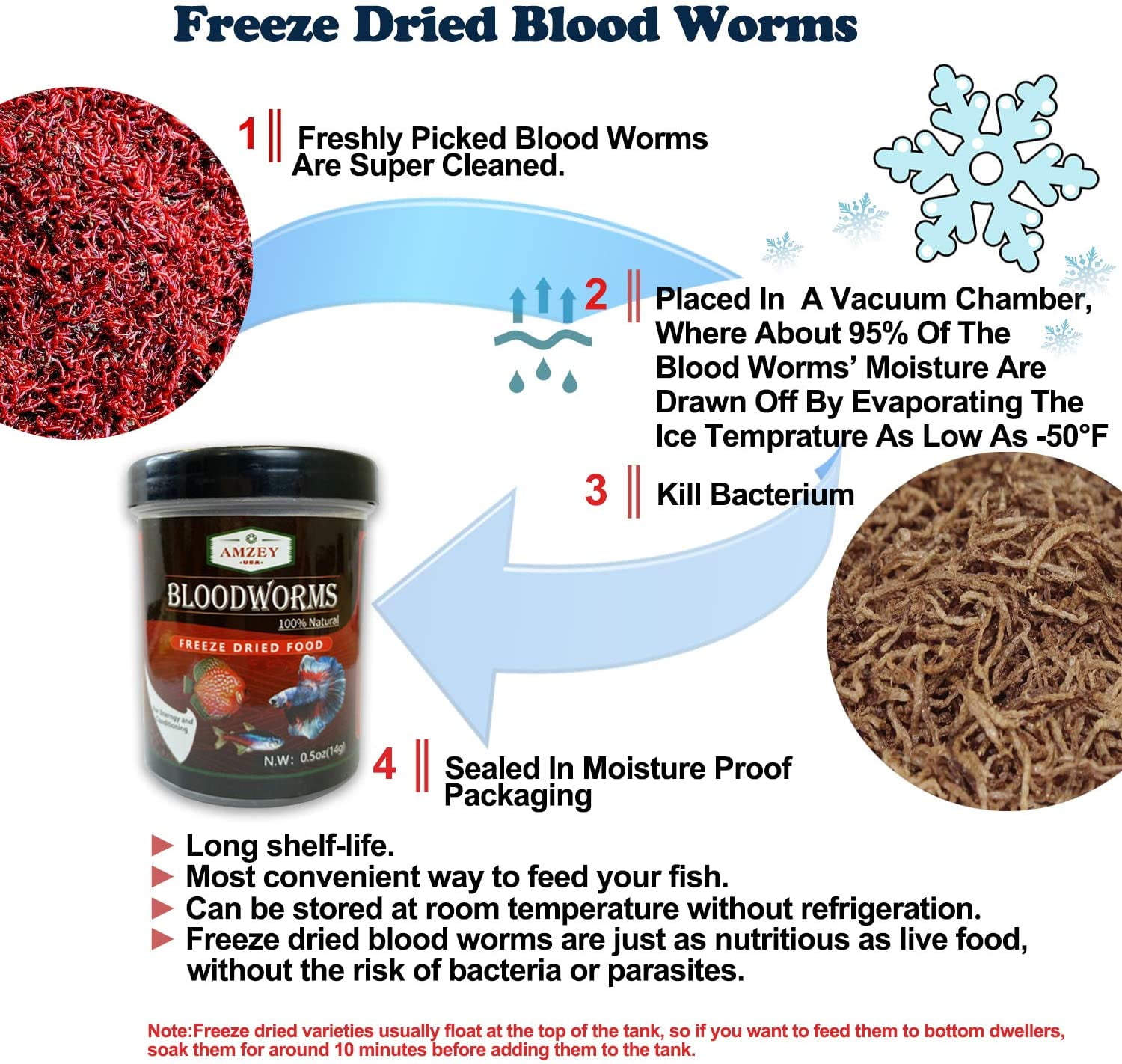 Bloodworm for goldfish outlet