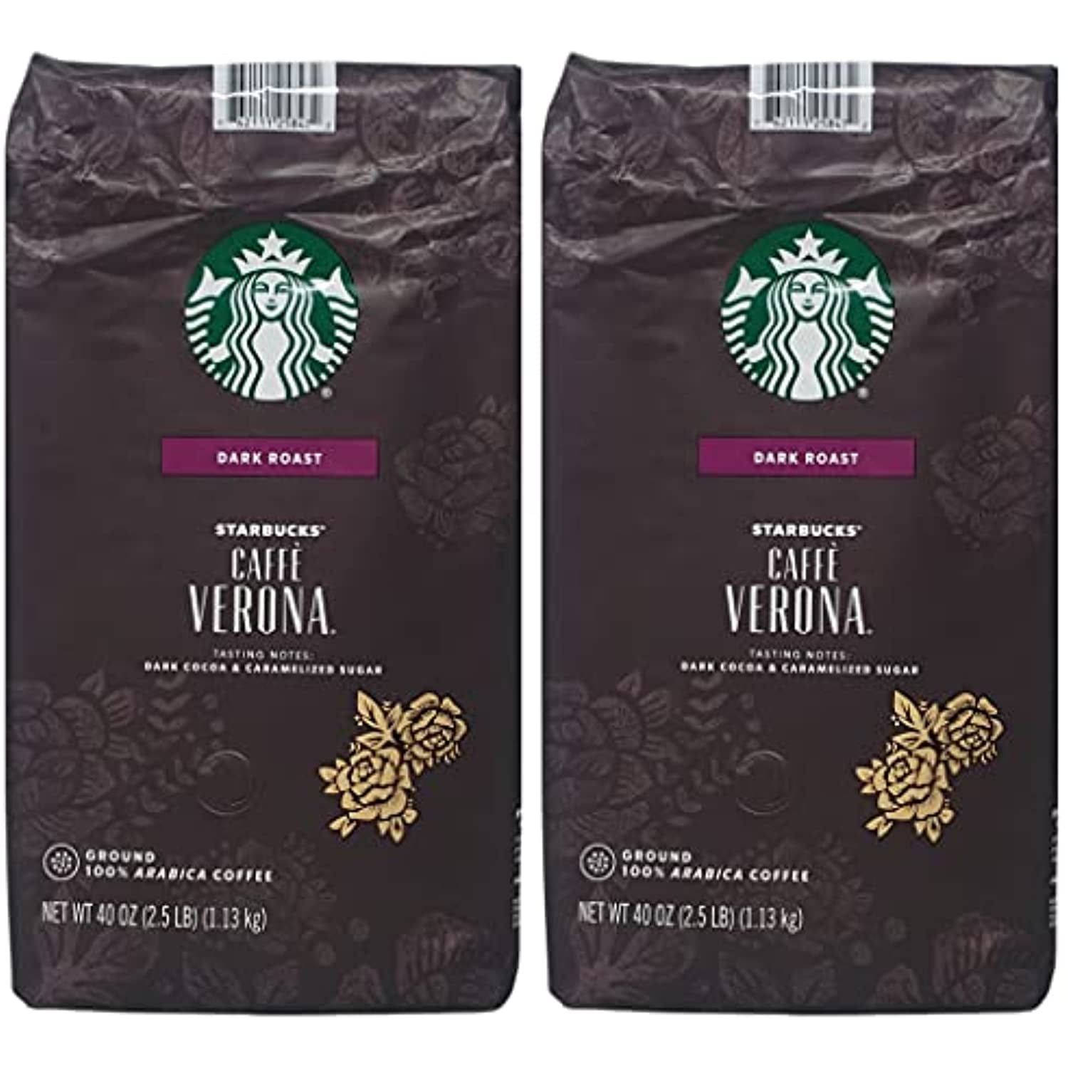Starbucks French Roast Whole Bean 100% Arabica Coffee (40 oz.) 