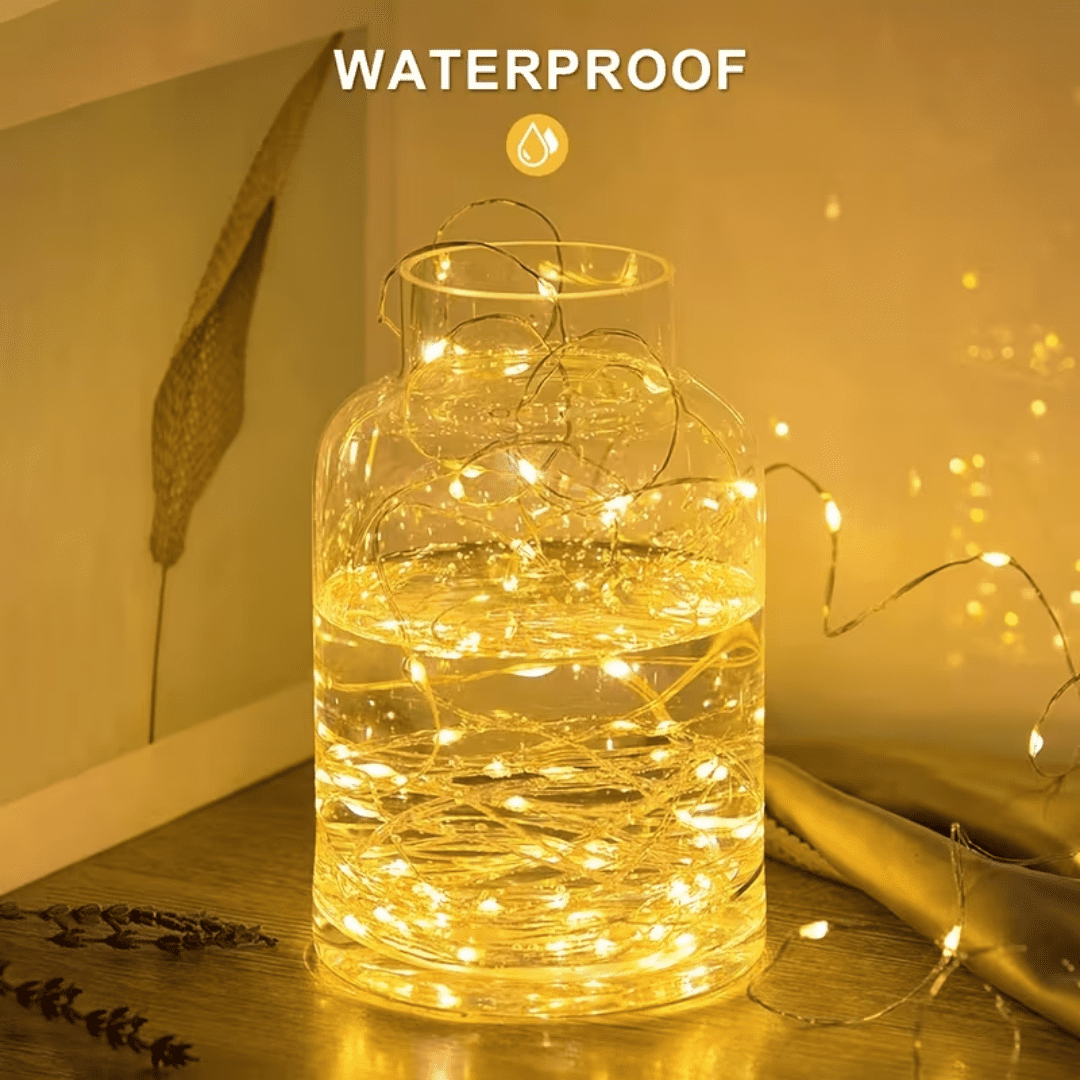 8-Piece Set Warm Colored Solar Fairy Light String, 330 Led Outdoor Solar Christmas Lights, 8 Modes Of Wired Solar Flashing Light String, For Christmas Trees, Wedding Parties, Gardens And Courtyards
