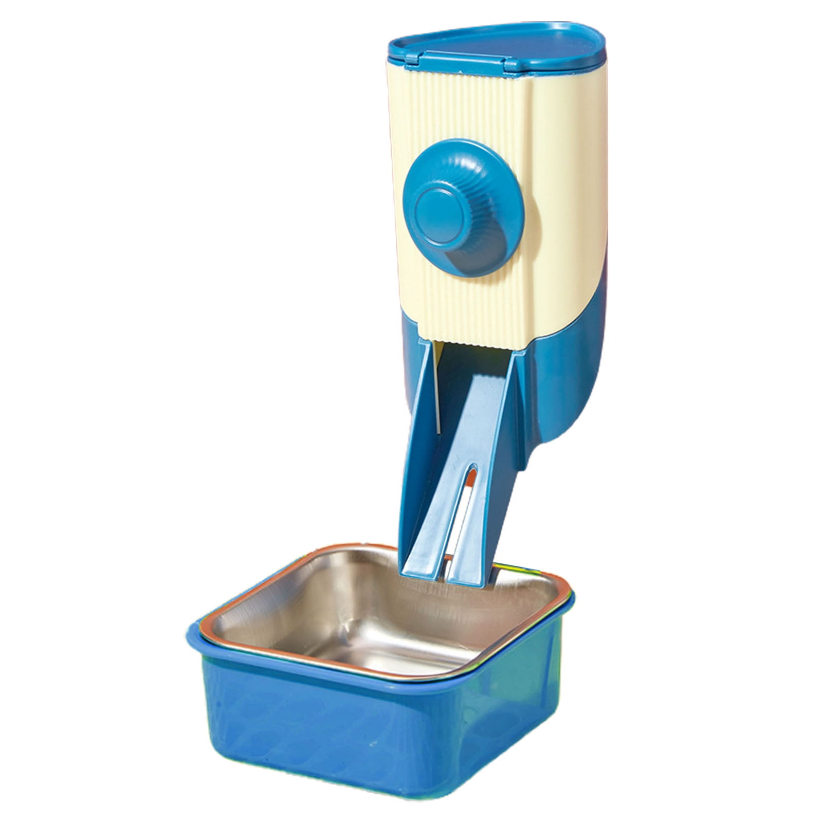 Bluethy 1 Set Rabbit Food Feeder Convenient Large Capacity Small Pet