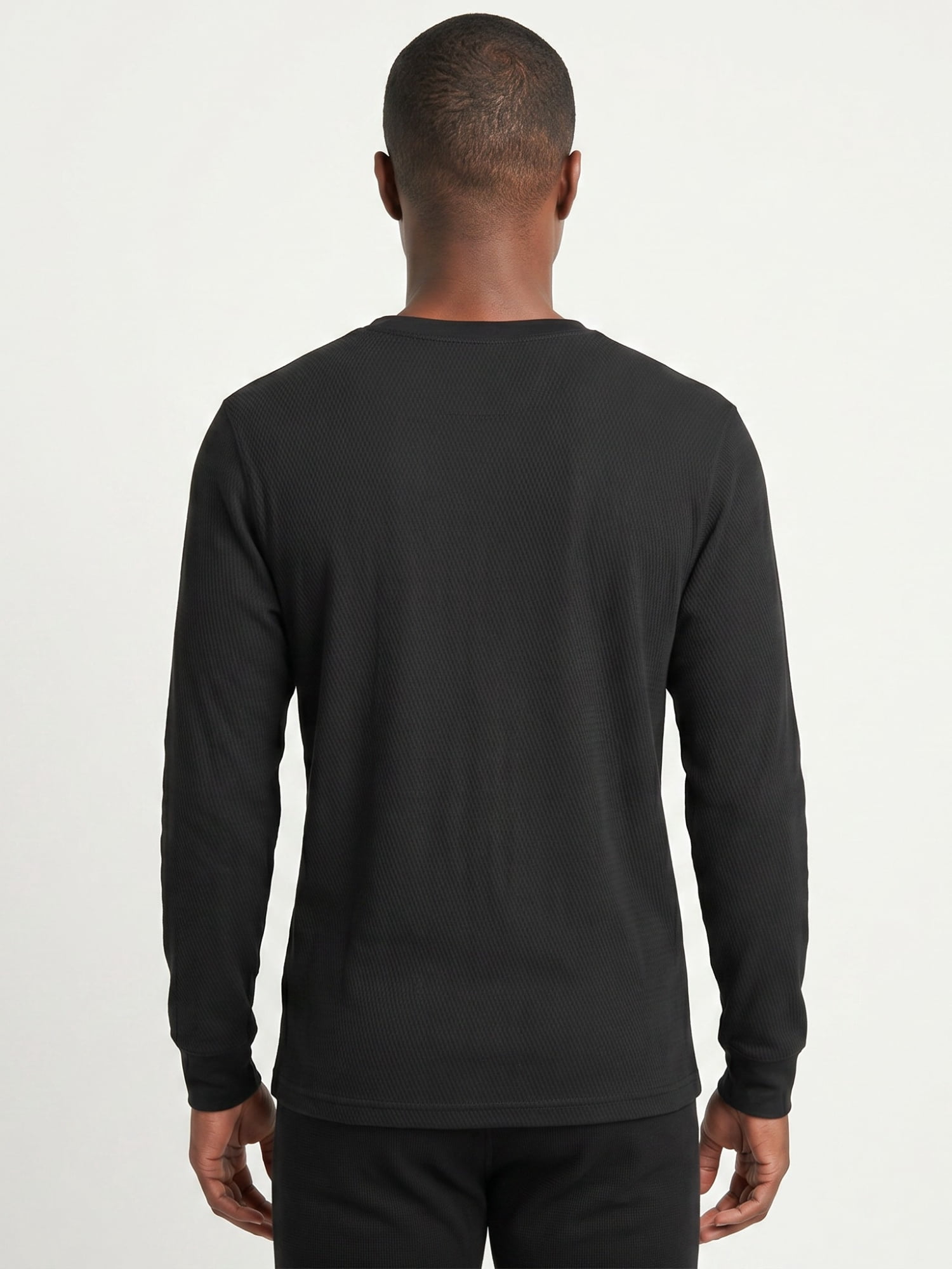 Hanes Men's Long Sleeve Cozy Brushed Raschel Sleep Top, Sizes S-2XL