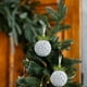 thumbnail image 4 of Bolas decorativas navideñas de plástico 10 cm para árbol, coloridas, duraderas, con anillo metálico y acabado brillante, 4 of 6