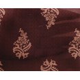 thumbnail image 4 of oneOone Georgette Viscose Fabric Leaves & Floral Block Printed Craft Fabric BTY 42 Inch Wide, 4 of 4