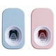 thumbnail image 4 of Kearding Dispensador de de , exprimidor automático que ahorra espacio, soporte dispensador, estante de almacenamiento autoadhesivo para Almacenamiento y organización del hogar Rosa, 4 of 6