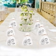 thumbnail image 6 of 36 Pcs Wedding Party Keychain Rotatable Silver Keyring Bridal Party Baby Shower Favor Return Gift Souvenirs For Guest, 6 of 7