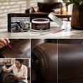 thumbnail image 4 of Kieccall 1.76 Ounce Leather Color Repair Cream Kit, Leather Recoloring Balm Restorer for Furniture Car, Leather Scratch Repair Paste Set Gift, 4 of 8