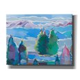 thumbnail image 1 of Epic Graffiti 'Thoughts of Blue' by Hooshang Khorasani, Canvas Wall Art, 34"x26", 1 of 8