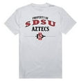 thumbnail image 1 of W Republic Apparel 517-177-N01-04 San Diego State University Property College Tee Shirt - Blanc, Extra Large, 1 of 1