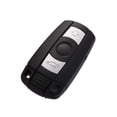 thumbnail image 1 of Unique Bargains - Carcasa para llave de mando a distancia de 3 botones, carcasa de entrada sin llave, repuesto negro para BMW 325i 2006-2011, 1 of 6