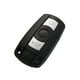thumbnail image 1 of Unique Bargains - Carcasa para llave de mando a distancia de 3 botones, carcasa de entrada sin llave, repuesto negro para BMW 325i 2006-2011, 1 of 6