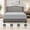 Grey + Polyester, variant on 1 PC Microfiber Coolmax Solid Fitted Sheet Grey