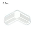 thumbnail image 2 of Glass Table Desk Corner Edge Protector Cushion Guard Bumper 8pack, 2 of 7