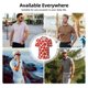 thumbnail image 5 of Fotbe Hand Drawn Tomatoes Camiseta Polo de Golf para Hombre con Estampado – Camisa Deportiva Transpirable con Cuello Abotonado-Medium, 5 of 6