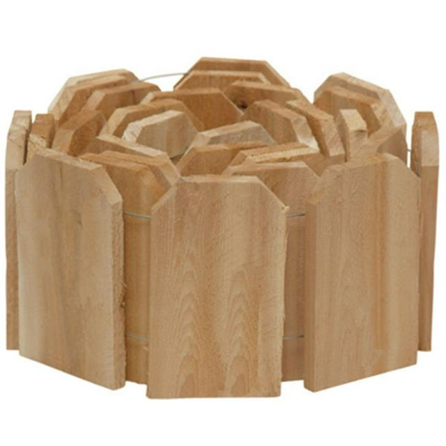 RC41 6 in. x 10 ft. North American Cedar Lawn Edging