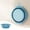 Light Blue, variant on HYLLai Foldable Wash Basin Collapsible Dish Pan for Kitchen Sink Portable Camping Laundry Bucket Foot Bath Tub, Dark Blue