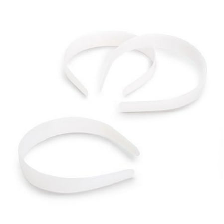 headbands 25mm plain pieces wide plastic inch
