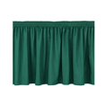 thumbnail image 1 of National Public Seating SS16-96-06 16 x 96 Po. Jupe Plissée de Scène - Vert, 1 of 1