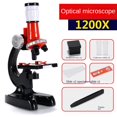 thumbnail image 4 of Children's Microscope Toy 1200 Times Student Scientific Experiment Puzzle Science and Education Toy Set, 4 of 10