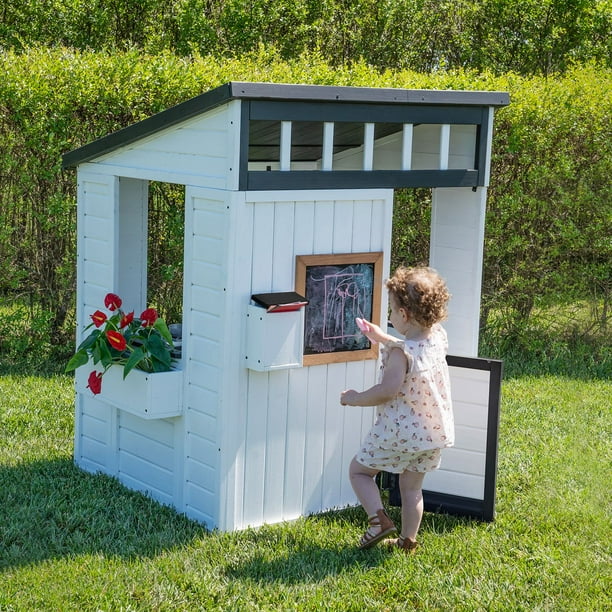 Tidy Cottage Diy Paint Playhouse Play House Kids Outdoor Wooden
